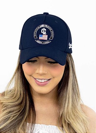 Boné outdoor crazy azul marinho - Capa Loka