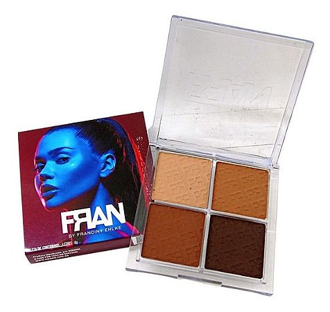 PALETA DE CONTORNOS - 4 CORES FRAN BY FRANCINY EHLKE -  YOUR BROWNS 6g