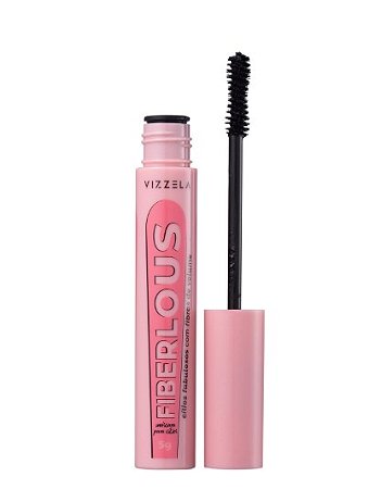 Máscara Para Cílios FIBERLOUS Vizzela com fibras de volume 5g
