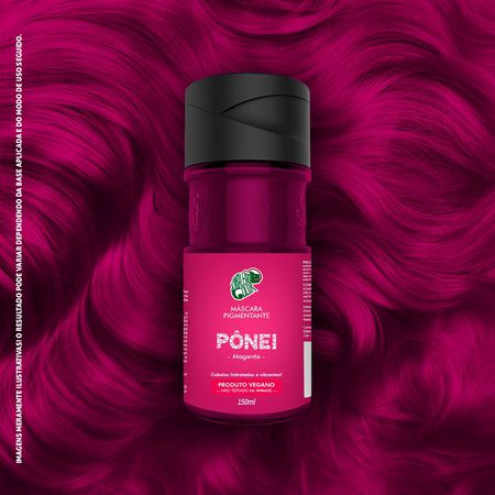 MÁSCARA PIGMENTANTE KAMALEÃO COLOR - GUARÁ - MELRO VIOLET - PÔNEI 150ML