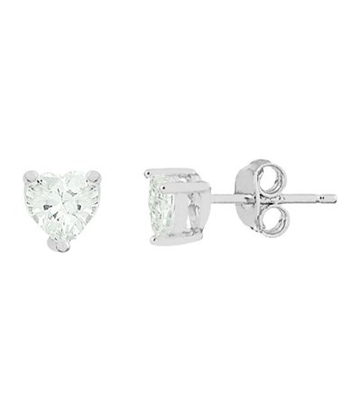 Brinco Gift cristal em prata e ródio