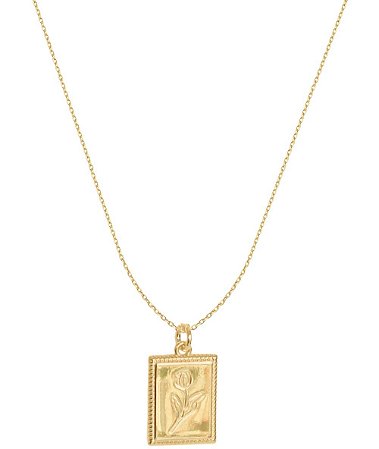 Colar Tulipa ouro 18K