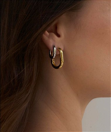 Argola New ouro 18K