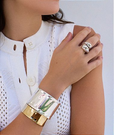 Bracelete Eva G Silver
