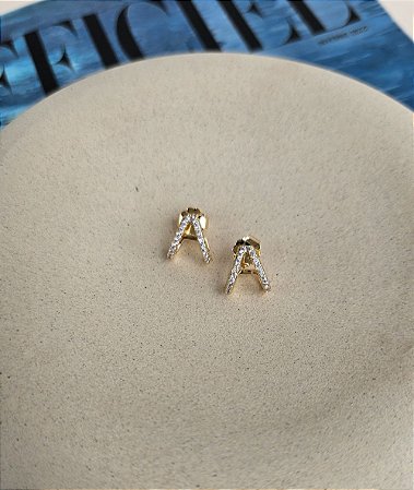 Brinco Vicky ouro 18K