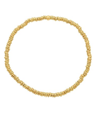Pulseira com pastilhas em ouro 18k
