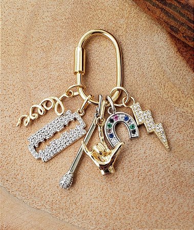 Pingente Hang Loose ouro 18K