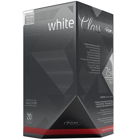 Clareador 7,5% Hidrogenio C/50ser White Class FGM