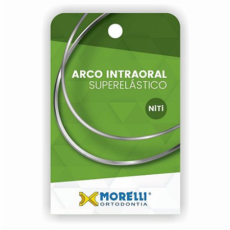 Arco Inferior Niti Pequeno Redondo C/10un - Morelli