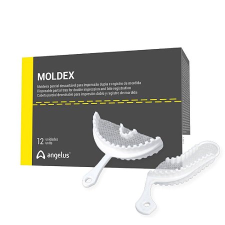 Moldeira Moldex Triple Tray Sortida C/12un - Angelus