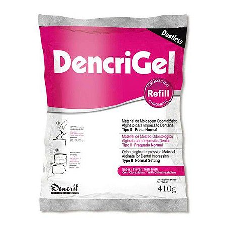 Alginato Dencrigel Tipo II C/410gr - Dencril
