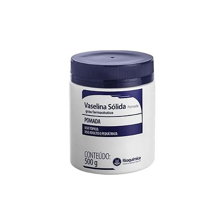Vaselina Solida C/500gr Pote Rioquimica