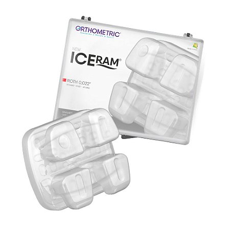 Kit Braquete Ceramico C/1caso New Iceram - Orthometric