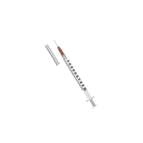 Seringa Descartavel Insulina 1ml C/Agulha C/100un