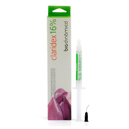 Clareador Claridex 16% com 1 Seringa - Biodinamica