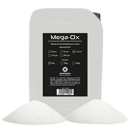Oxido de Aluminio Megaox C/5kg - Odontomega