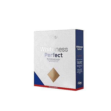 Clareador Whiteness Perfect 22% Kit com 04 Seringas - FGM