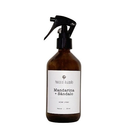 Home Spray | Mandarina + Sândalo | 250ml