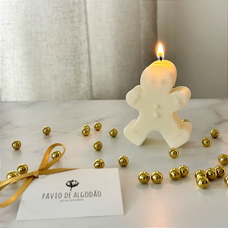 Vela Natural | Boneco natalino