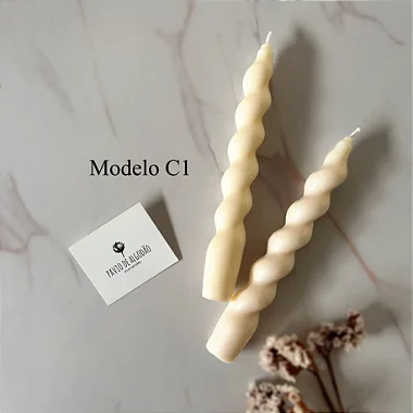 Vela Natural | Castiçal | Modelo C1