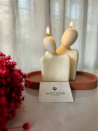 Kit presente #4 | Casal apaixonado + bandeja
