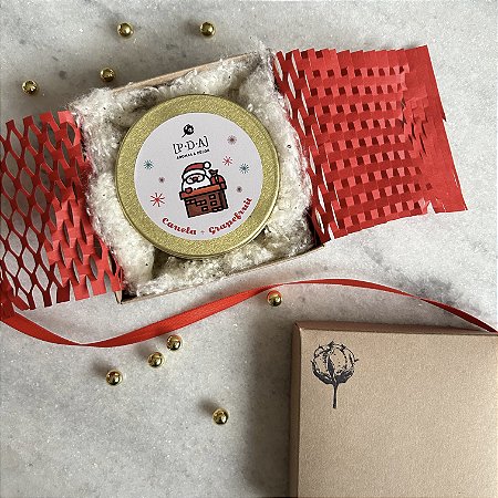 Vela Natural | Especial Natal | Canela + Grapefruit