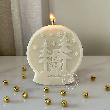 Vela Natural | Enfeite de natal | #1