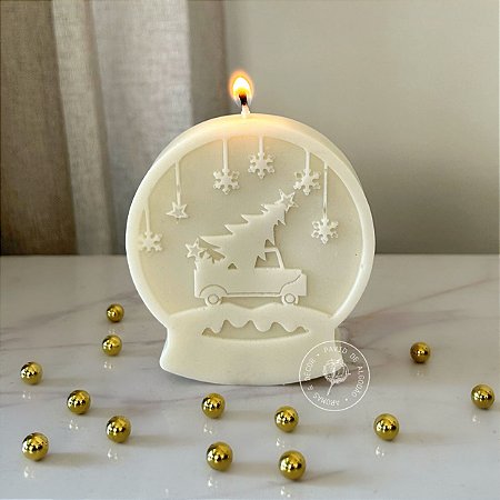 Vela Natural | Enfeite de natal | #2