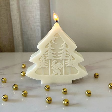 Vela Natural | Enfeite de natal | #4