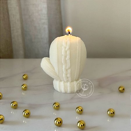 Vela Natural | Luva de Natal