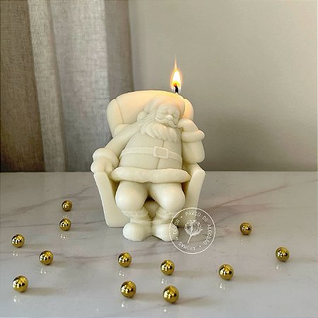 Vela Natural | Papai Noel dorminhoco