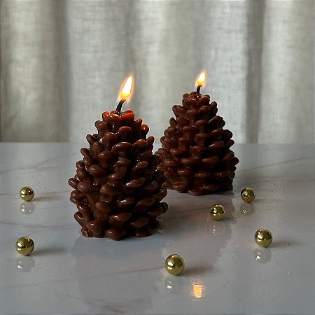 Vela Natural | Pinha | Modelo II