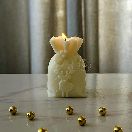 Vela Natural | Saquinho de presente #1