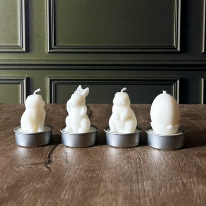 Vela Natural | Páscoa | Kit Réchauds Especiais