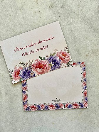 Cartão dia das mães
