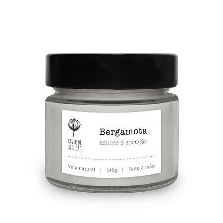 Vela Natural | Bergamota | 145g