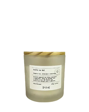 Vela Natural | Brilho do Sol | 195g