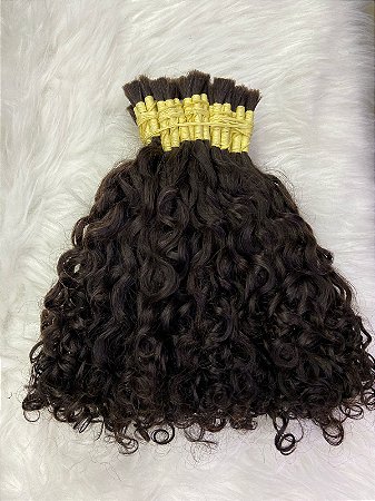 Cabelo Natural Permanente Cacho Caipira 45cm - 50g