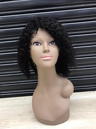 Wig Natural Sleek Fabiola Cor 1B