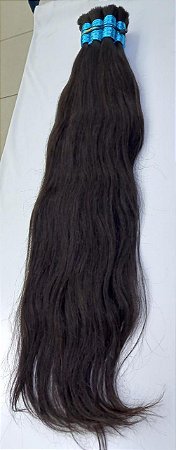 Cabelo Natural Indiano liso 75cm - 25g - Sol Hair Cabelos e Perucas