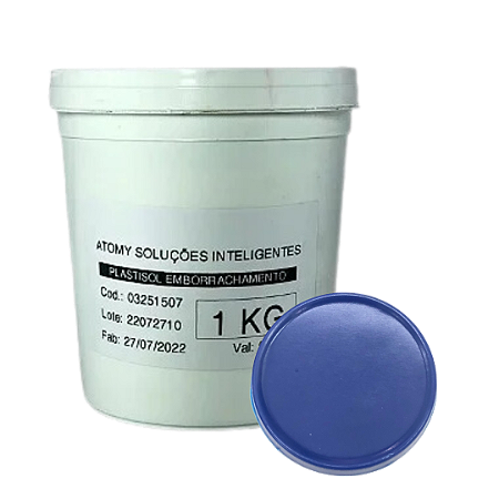 Plastisol Para Emborrachamento AZUL