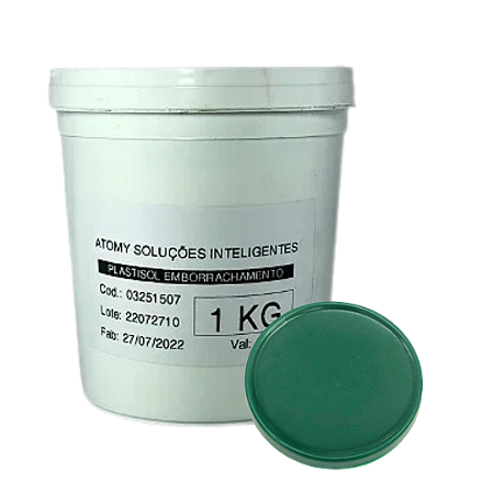 Plastisol Para Emborrachamento VERDE