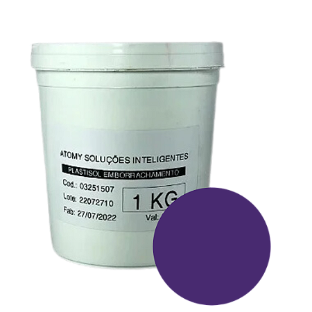 Plastisol Para Emborrachamento VIOLETA