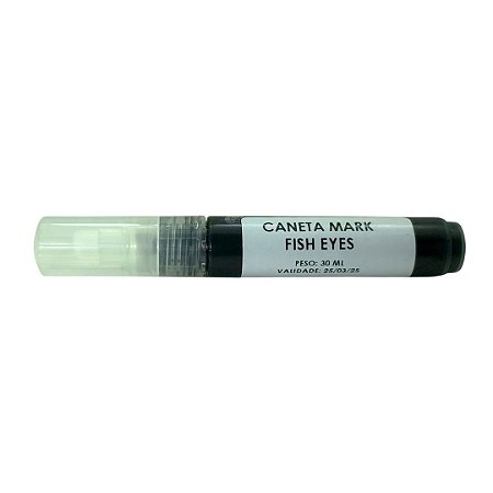 CANETA MARK FISH EYES PRETO