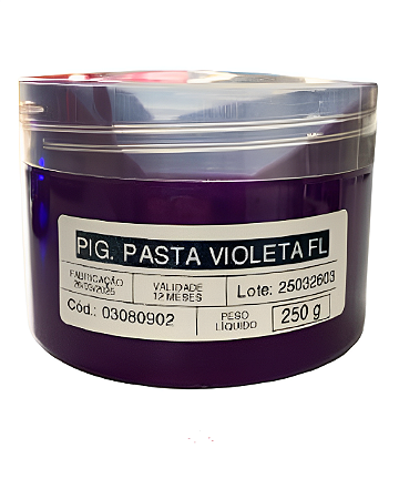 Pigmento em Pasta Violeta FLUOR 250g