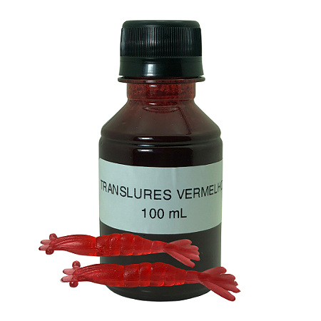 TransLures Vermelho 100 ml | Translúcido | Atomy