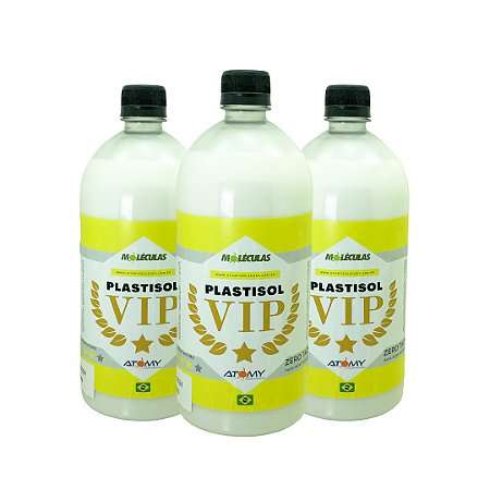 Plastisol VIP STANDARD Zero Tack 1 Kg - 3 unidades