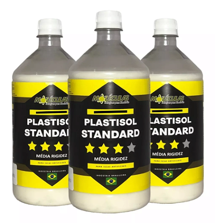 Plastisol Standard 1 Kg - 3 unidades