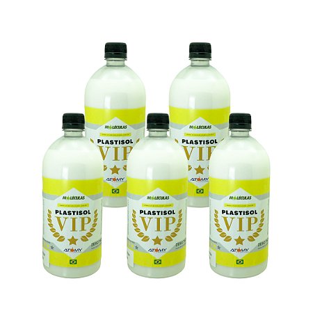 Plastisol VIP STANDARD Zero Tack 1 Kg - 5 unidades