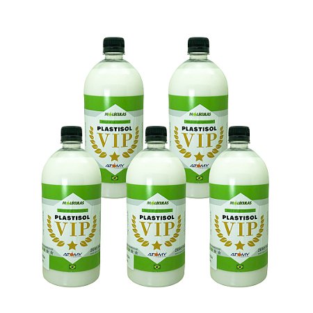 Plastisol VIP SOFT Zero Tack 1 Kg - 5 unidades
